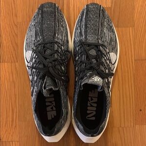 Nike Charcoal and White Running Shoes